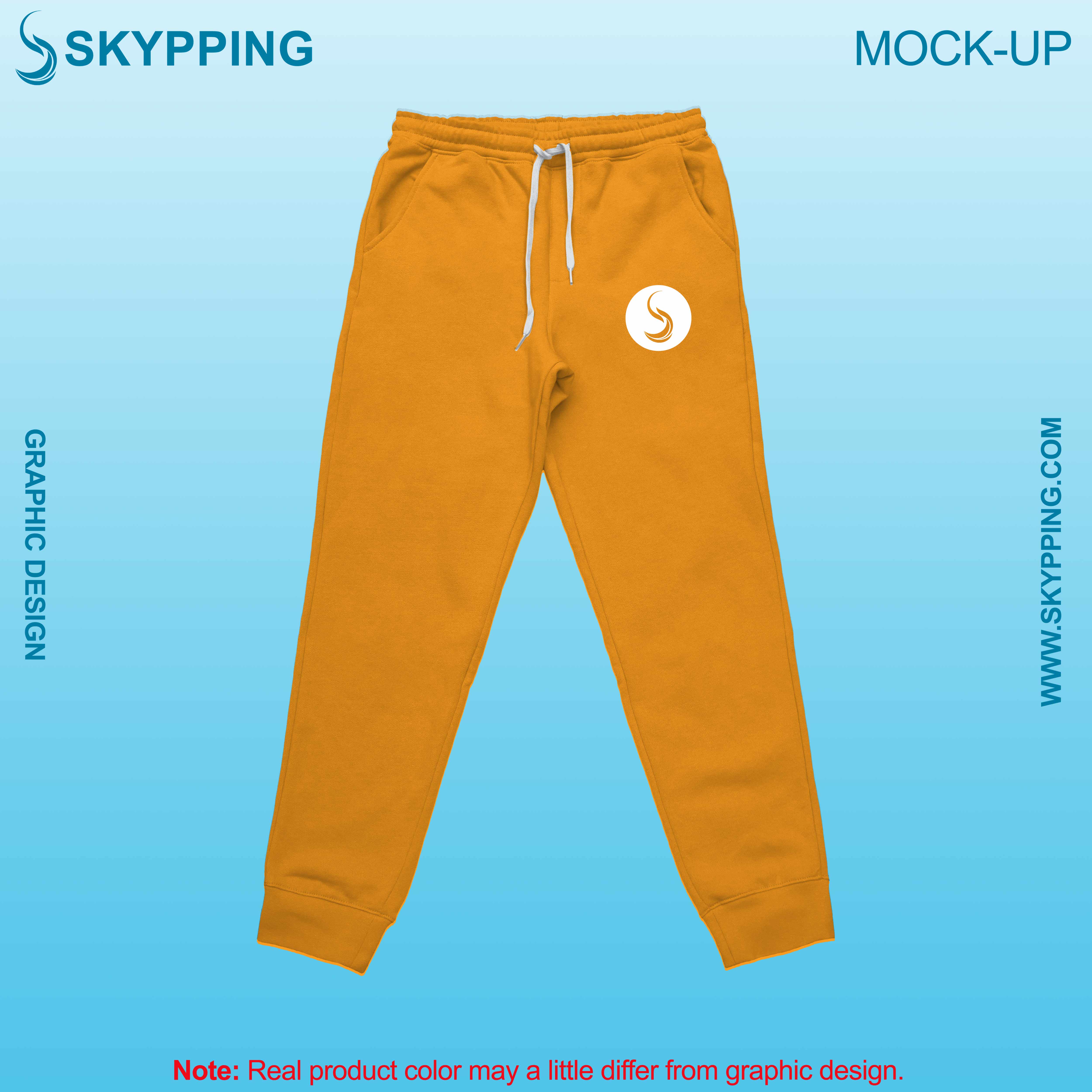 Sweatpant with Crossed Pocket and Ribbed Bottom